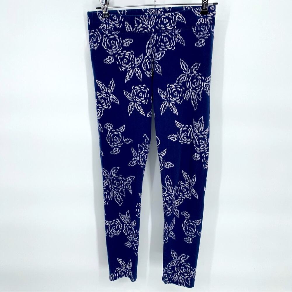 Aerie Leggings Cropped Floral Bohemian Active Yoga Athleisure Medium